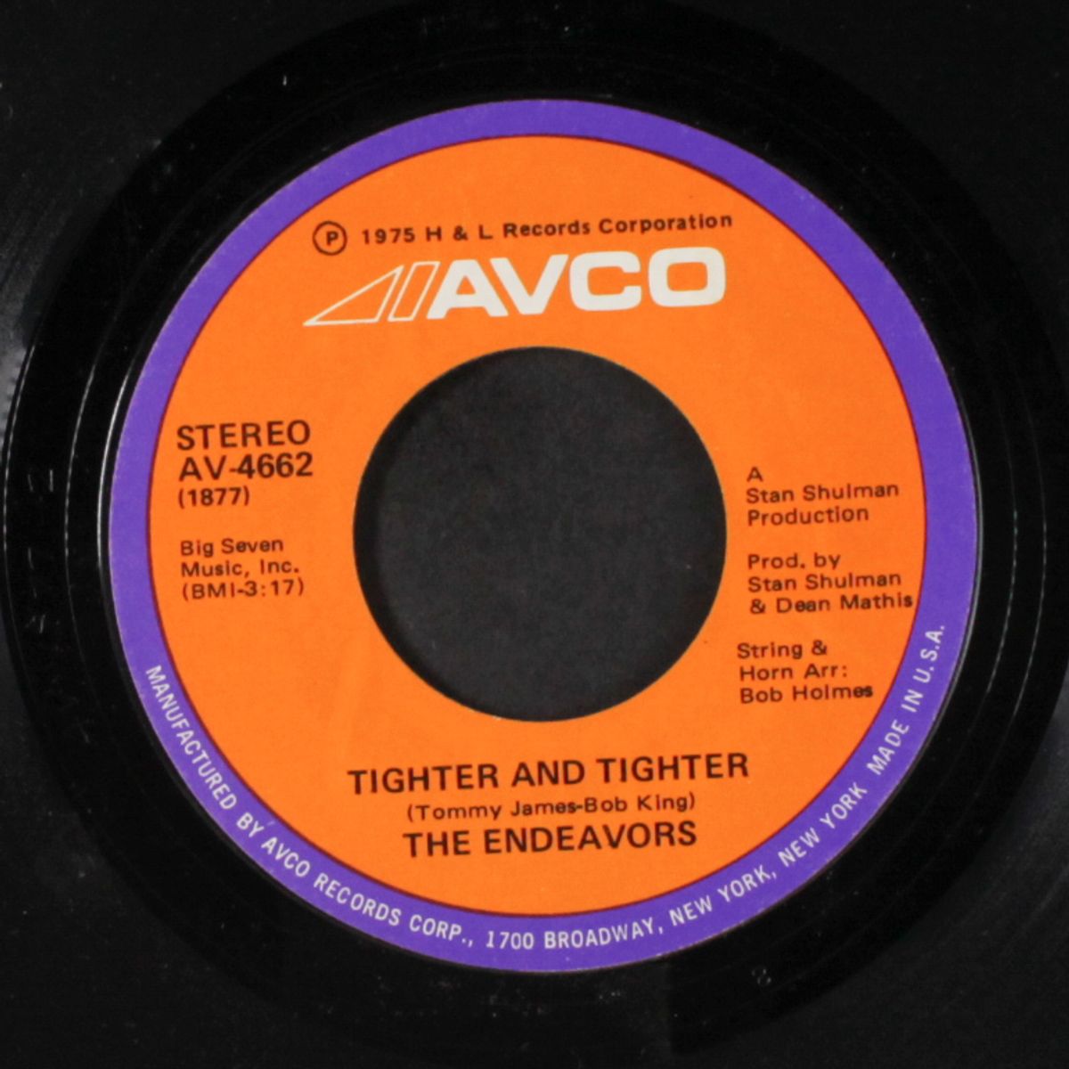 a piece of the good life / tighter and tighter by ENDEAVORS