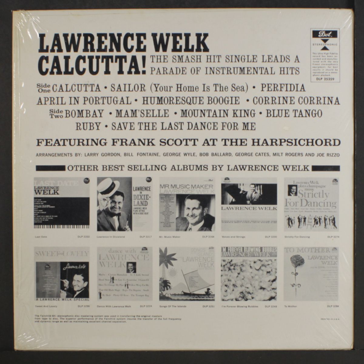 calcutta by LAWRENCE WELK