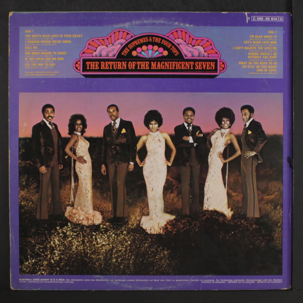the return of the magnificent 7 by SUPREMES & FOUR TOPS