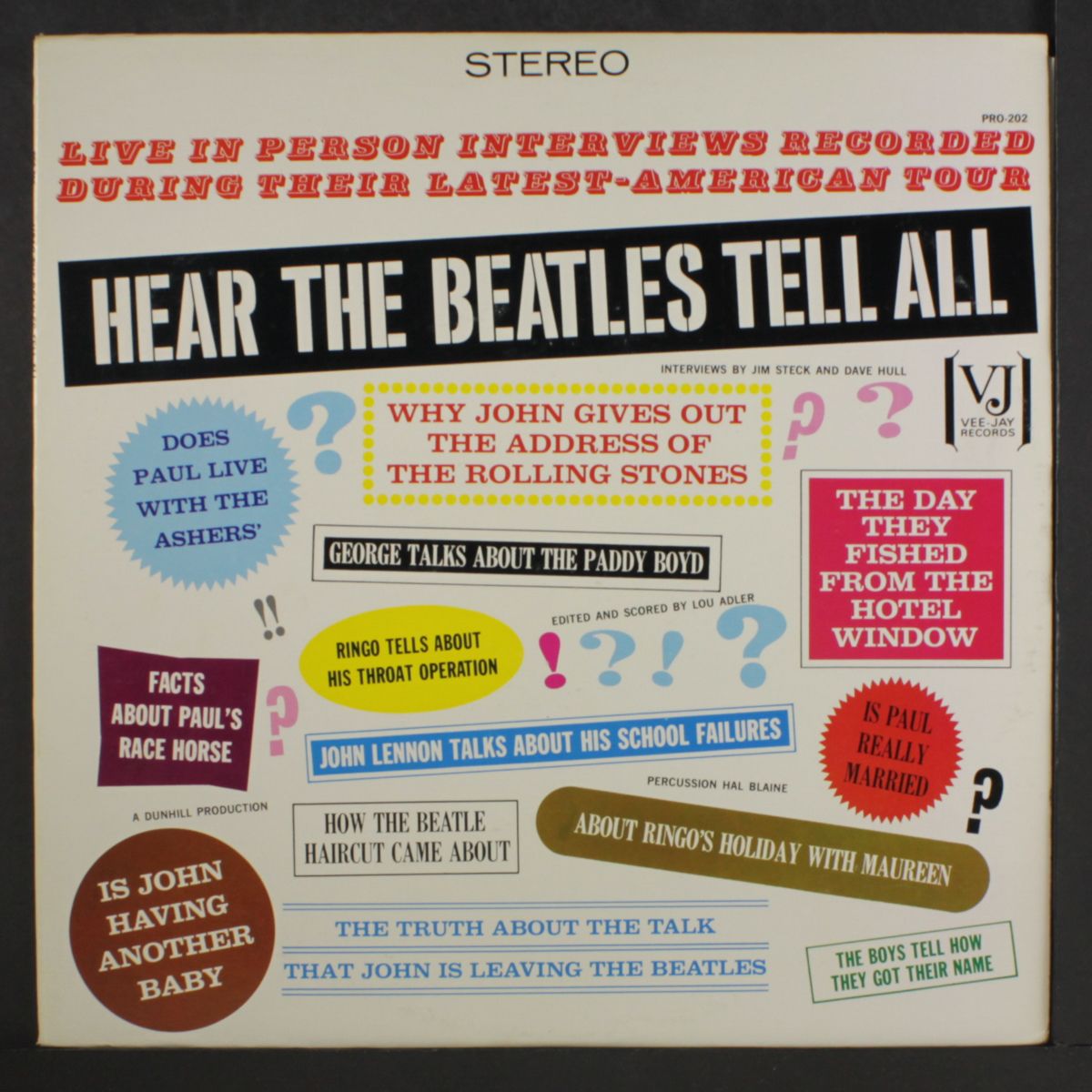 hear the beatles tell all by BEATLES
