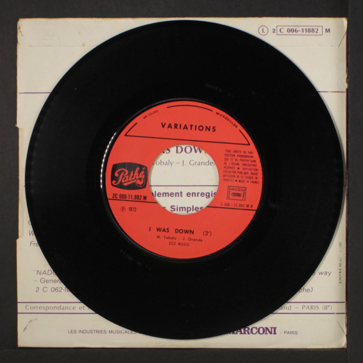only you know / i was down by VARIATIONS