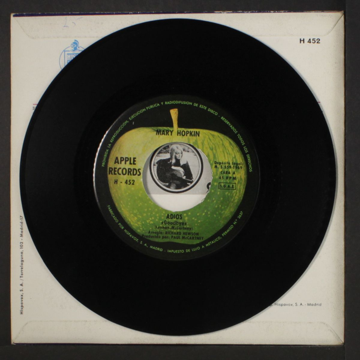 adios / gorrion by MARY HOPKIN