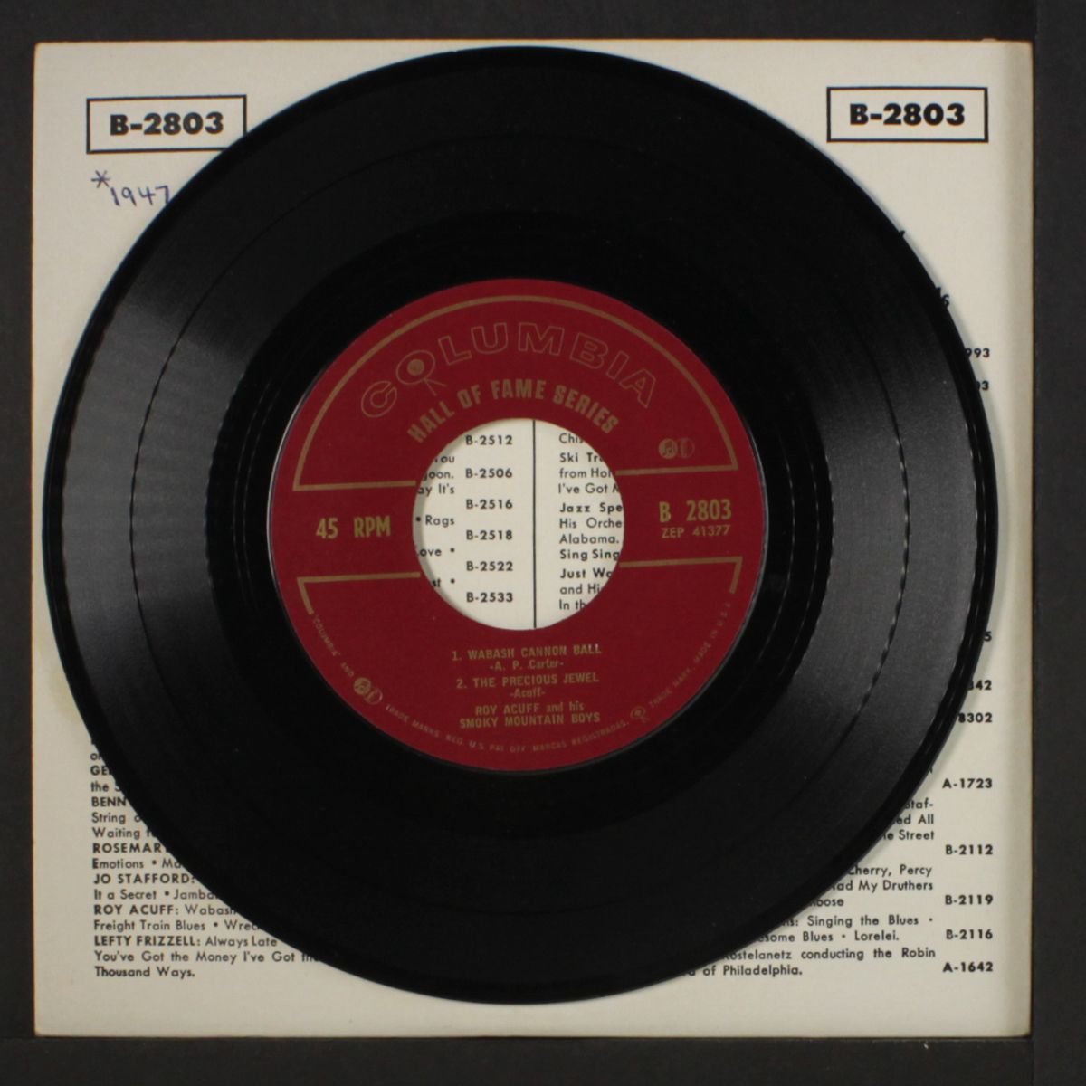 wabash cannon ball by ROY ACUFF
