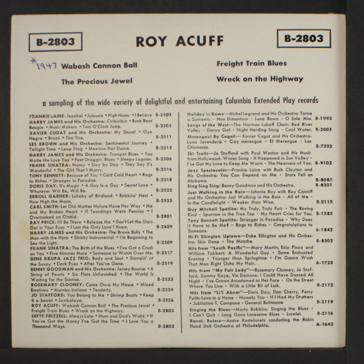 wabash cannon ball by ROY ACUFF
