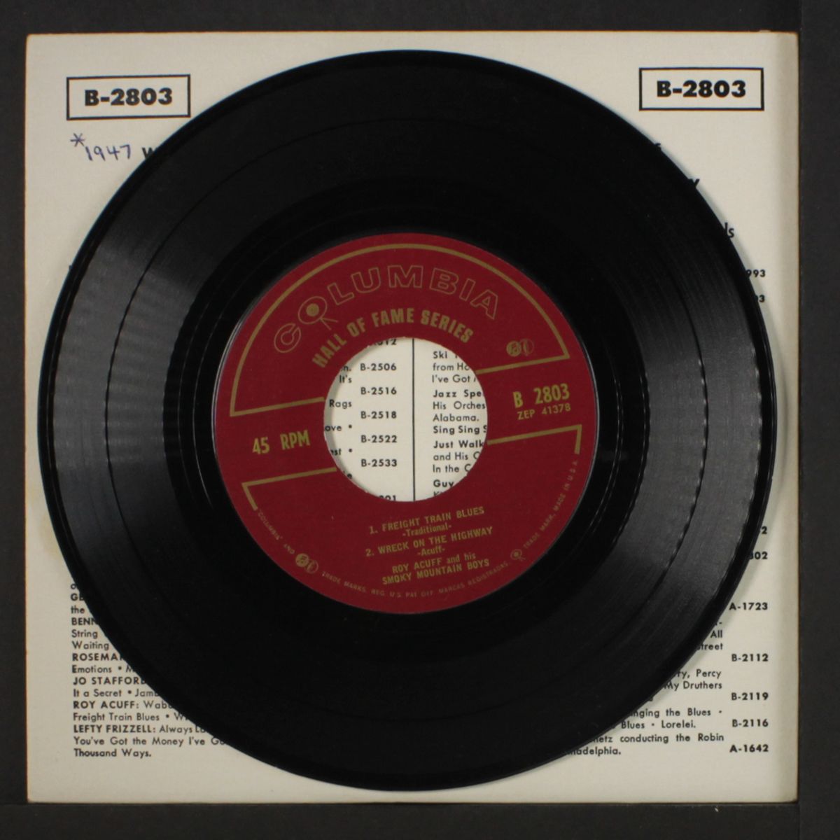 wabash cannon ball by ROY ACUFF