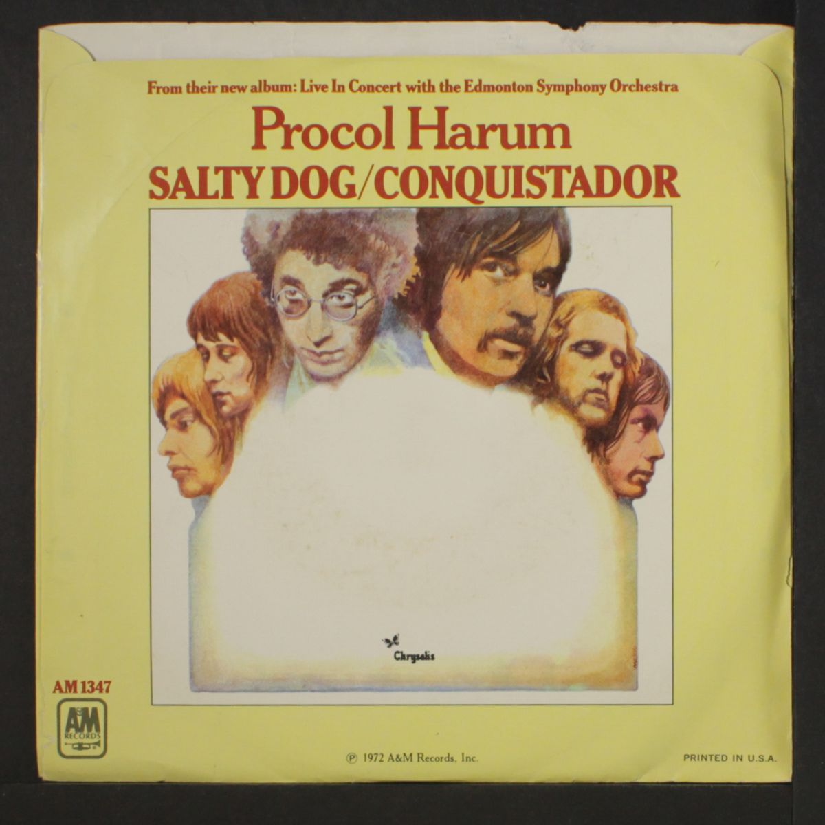 a salty dog / conquistador by PROCOL HARUM