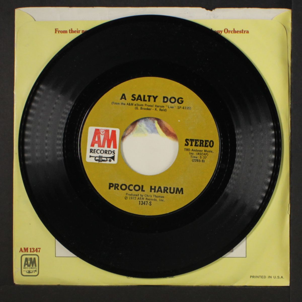 a salty dog / conquistador by PROCOL HARUM