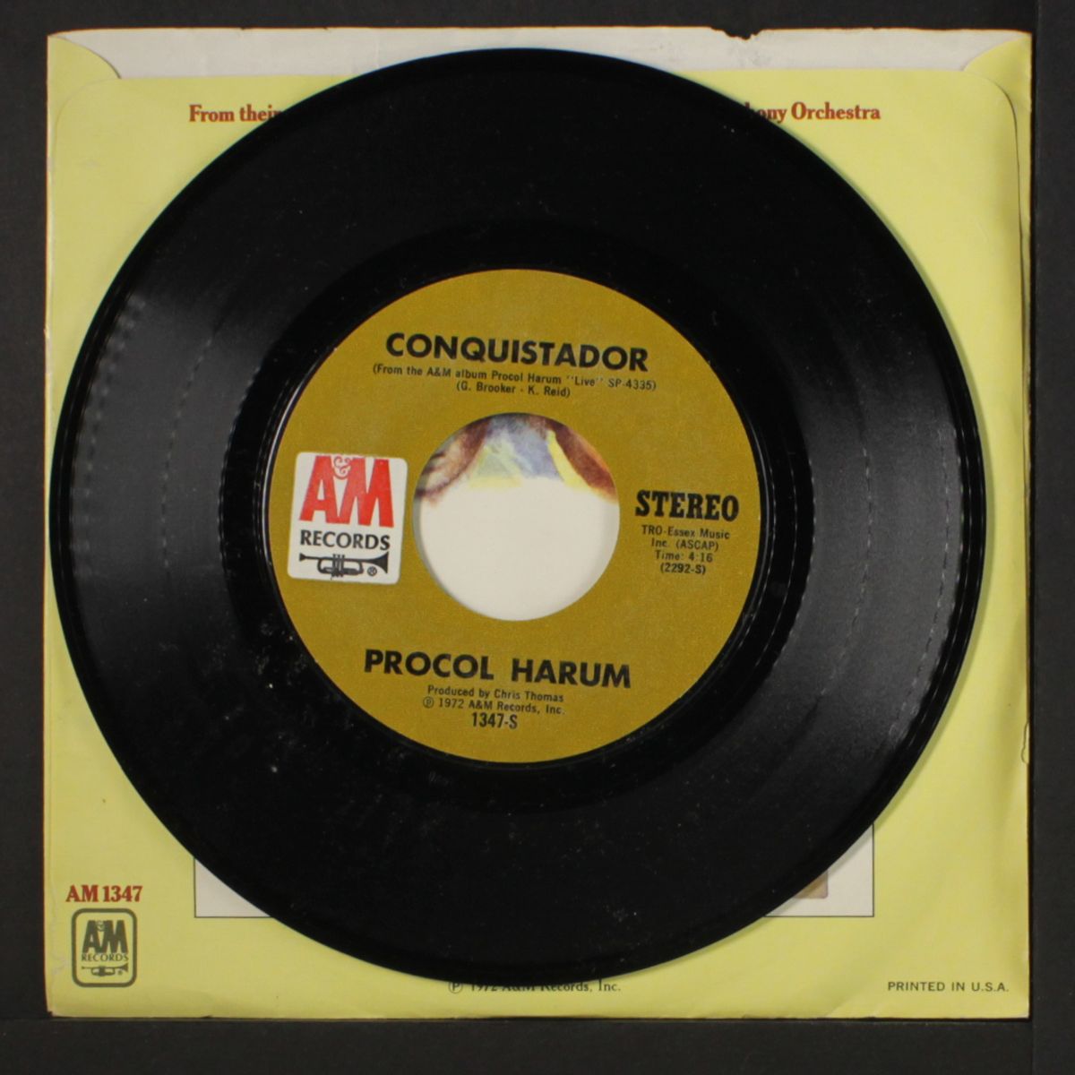 a salty dog / conquistador by PROCOL HARUM