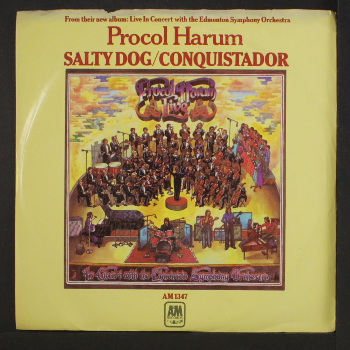 a salty dog / conquistador by PROCOL HARUM