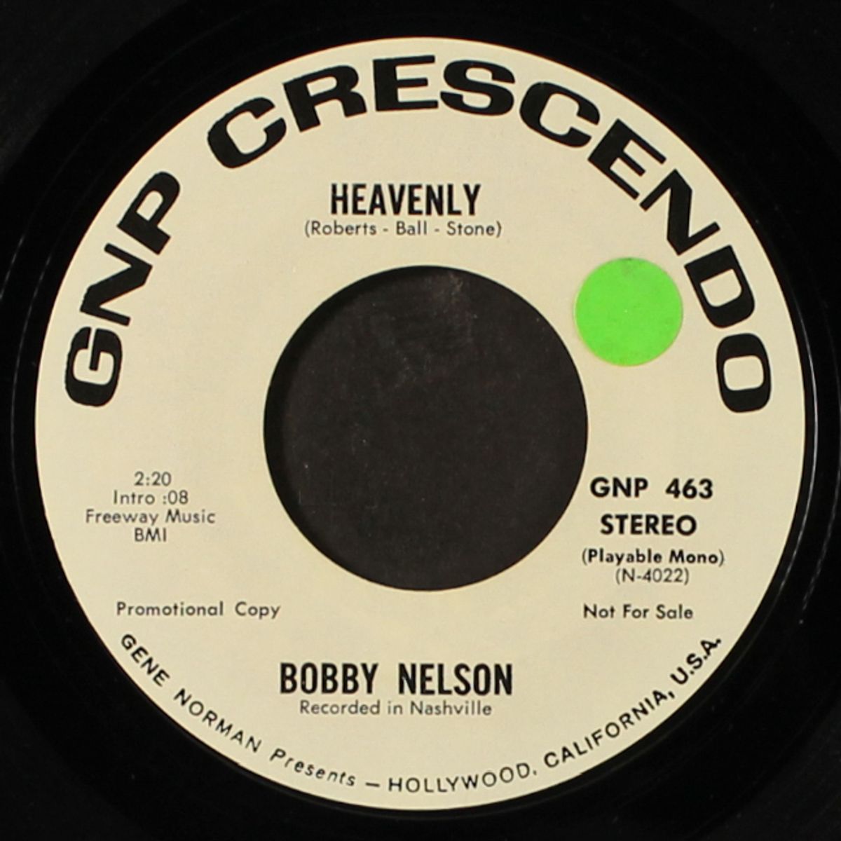 heavenly / i remember you by BOBBY NELSON