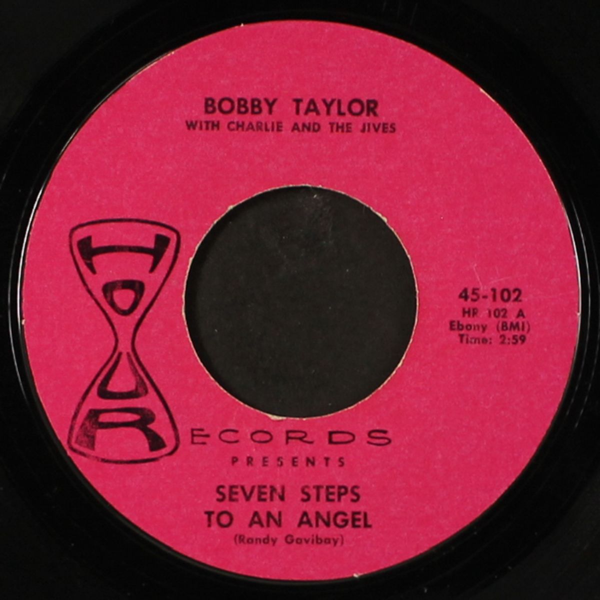 seven steps to an angel / ubangi stomp by BOBBY TAYLOR WITH CHARLIE & JIVES