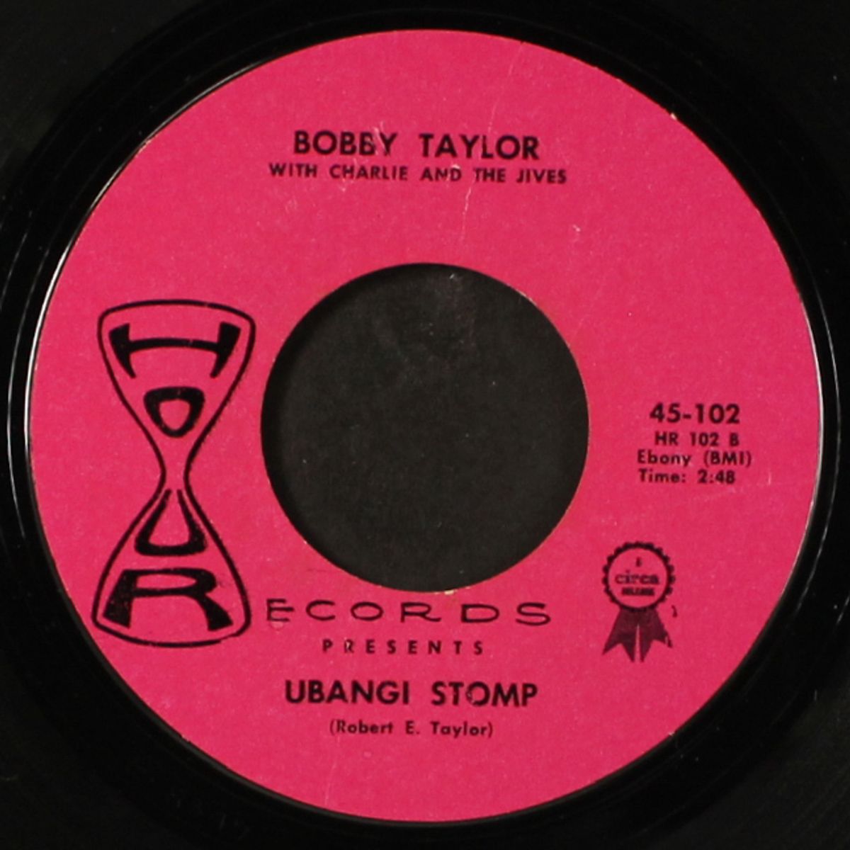 seven steps to an angel / ubangi stomp by BOBBY TAYLOR WITH CHARLIE & JIVES