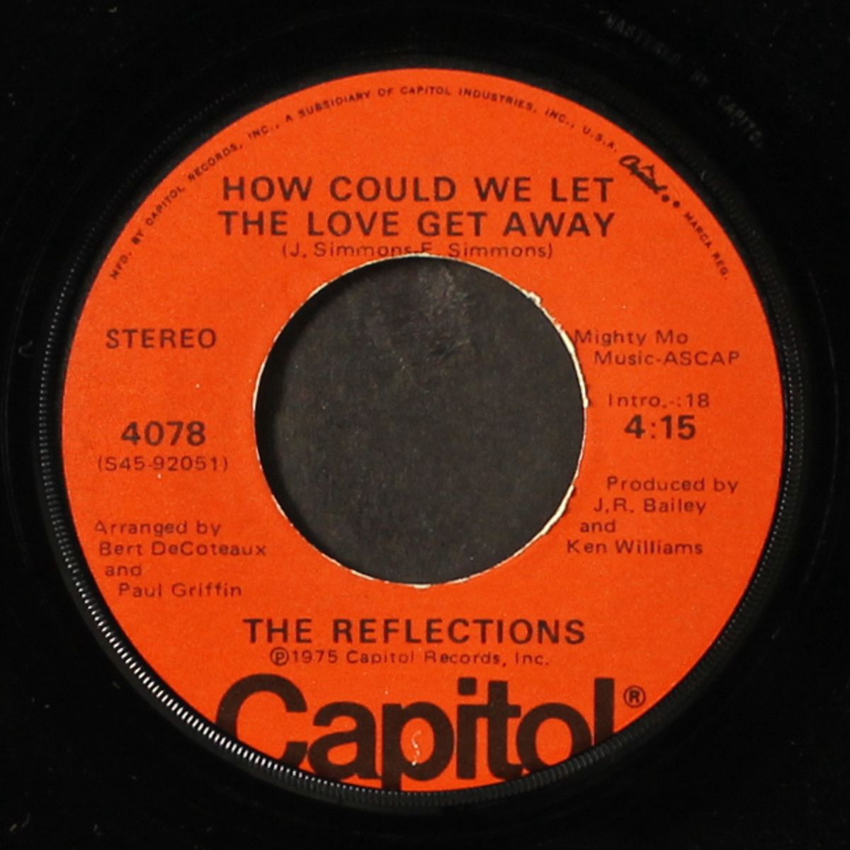 three steps from true love / how could we let the love get away by REFLECTIONS
