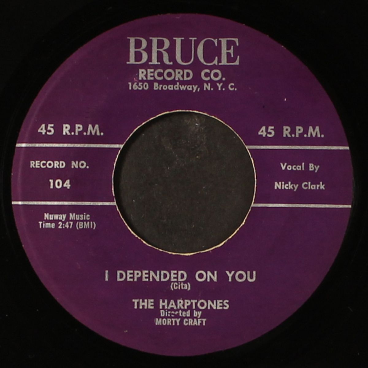 i depended on you / mambo boogie by HARPTONES