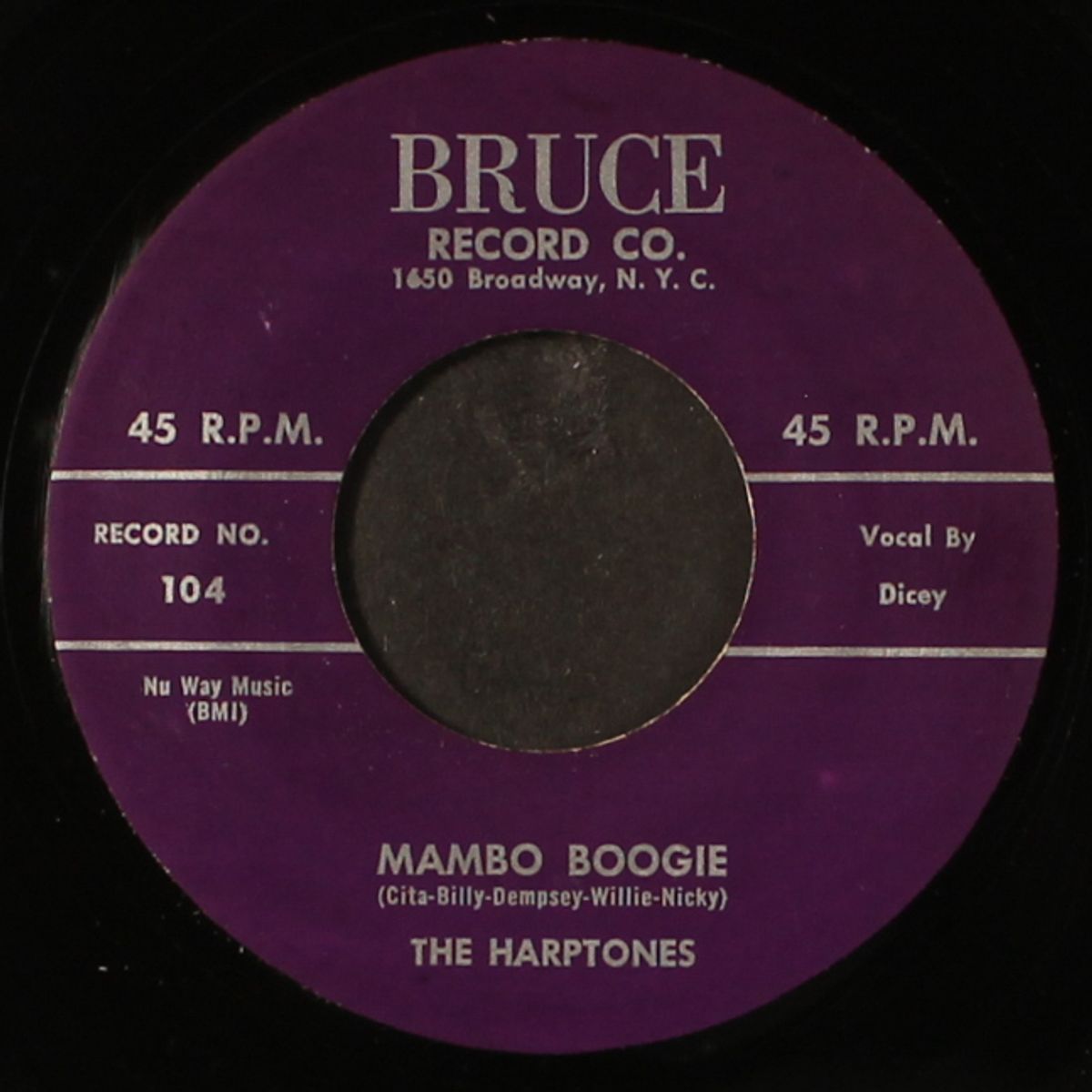 i depended on you / mambo boogie by HARPTONES