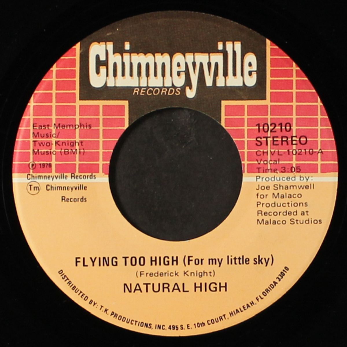 flying too high / i don't love nobody but you by NATURAL HIGH