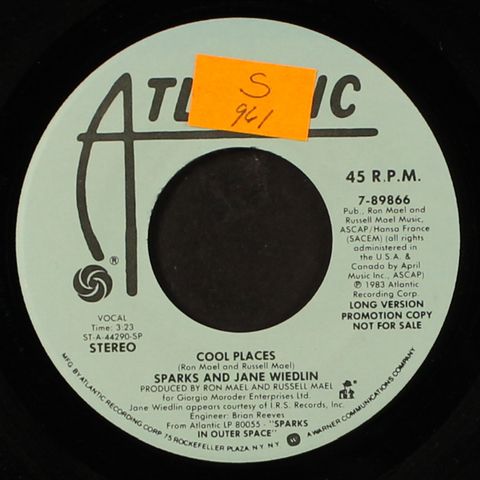 SPARKS & JANE WIEDLIN