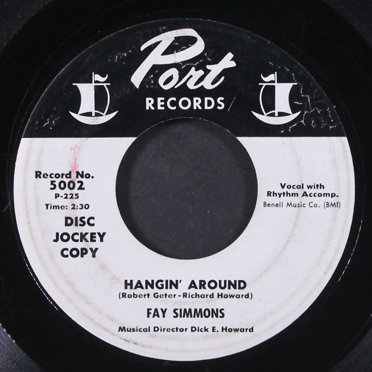 hangin' around / i can see through you by FAY SIMMONS