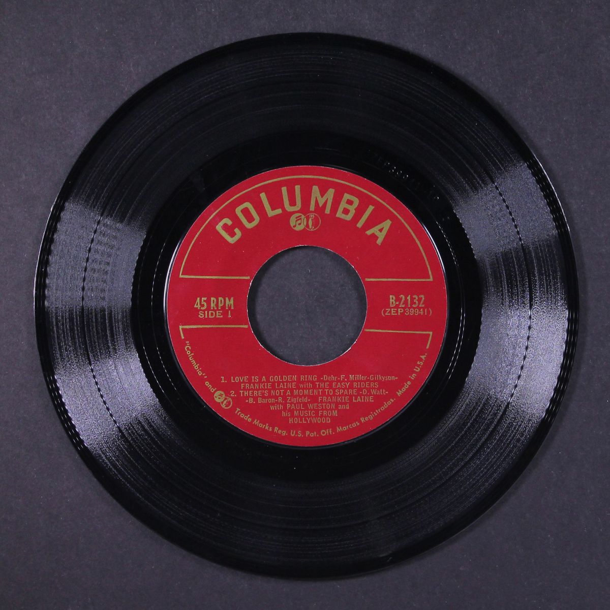 love is a golden ring by FRANKIE LAINE