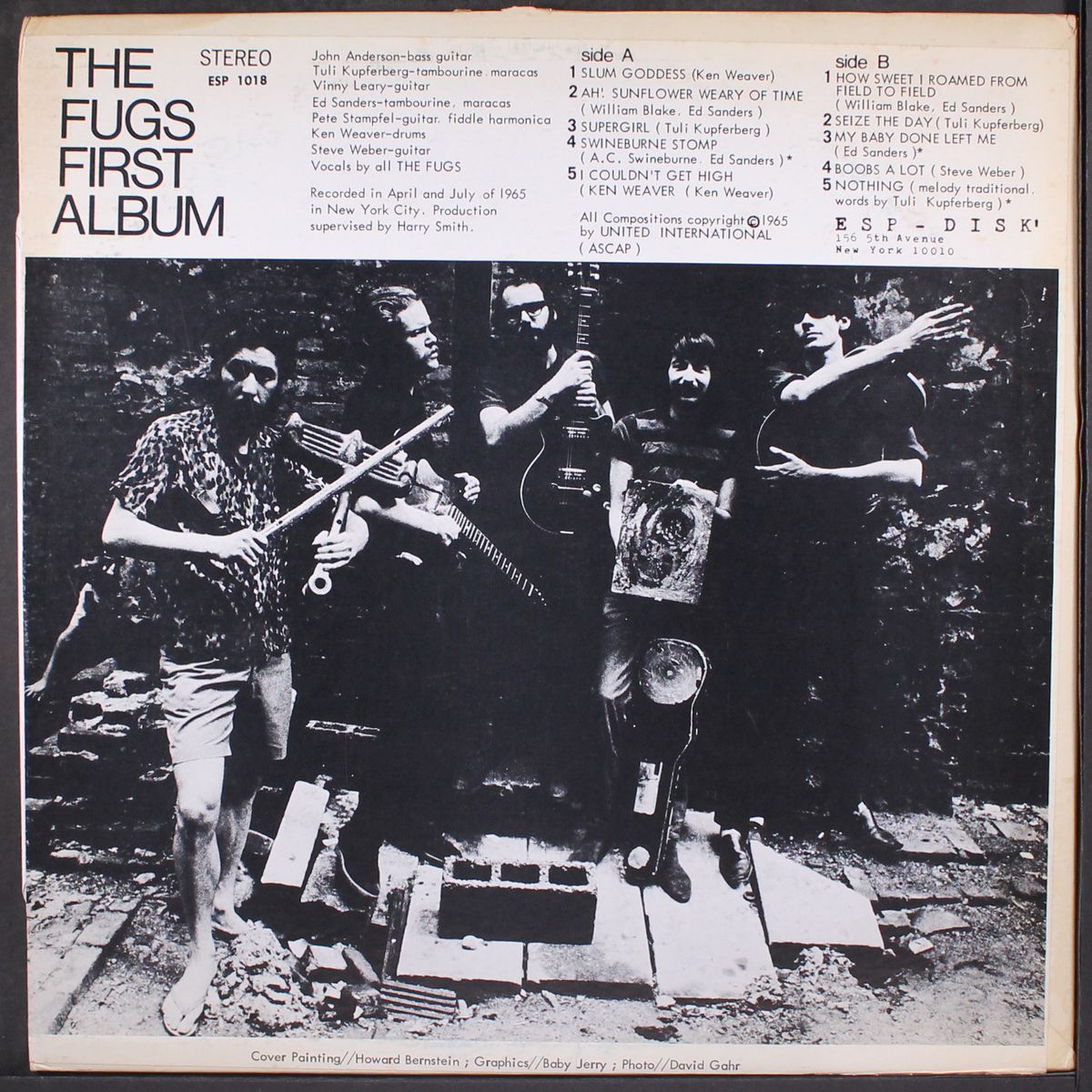 the fugs first album by FUGS