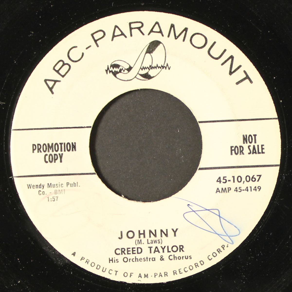 johnny by CREED TAYLOR