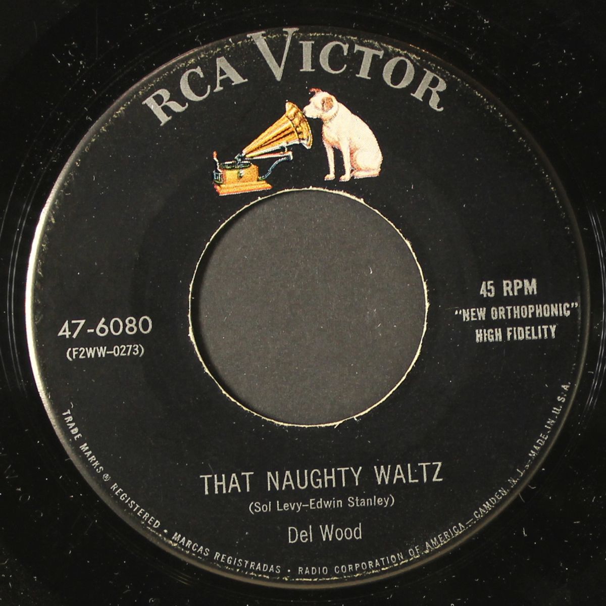 that naughty waltz / home sweet home by DEL WOOD