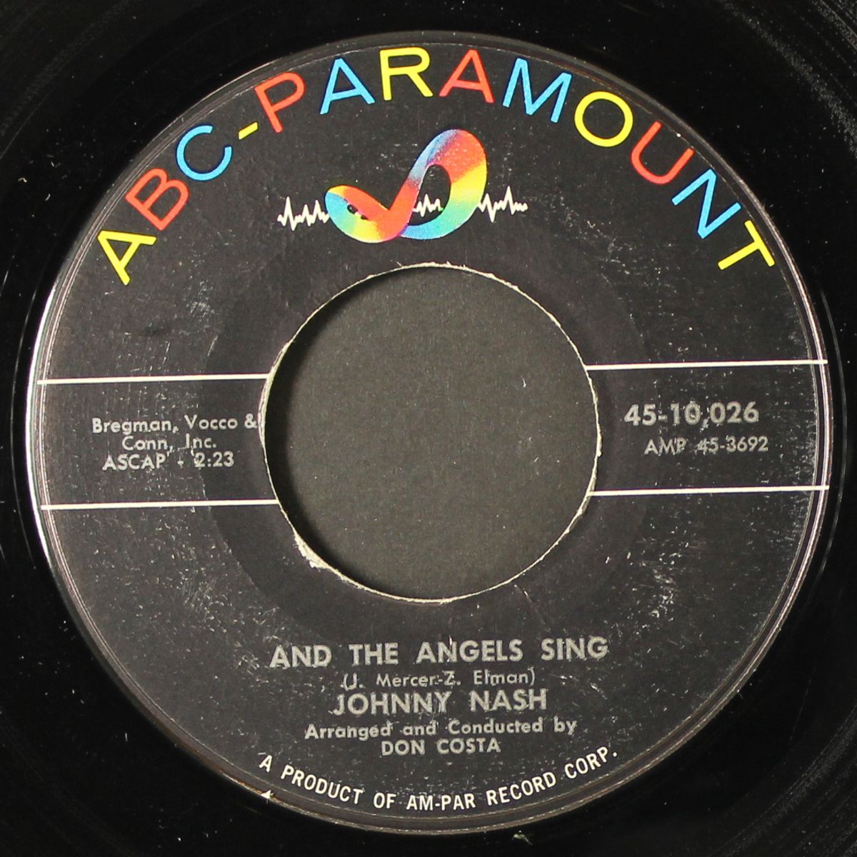 baby, baby, baby / and the angels sing by JOHNNY NASH