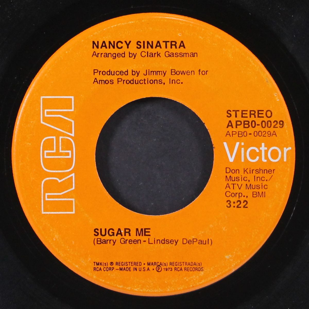 sugar me / ain't no sunshine by NANCY SINATRA