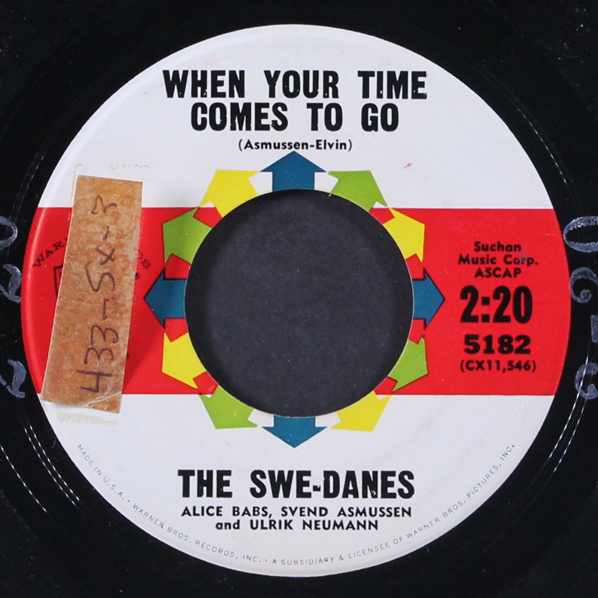 hey, look me over / when your time comes to go by SWE-DANES