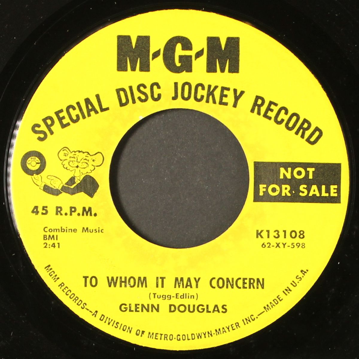 to whom it may concern / red bird by GLENN DOUGLAS