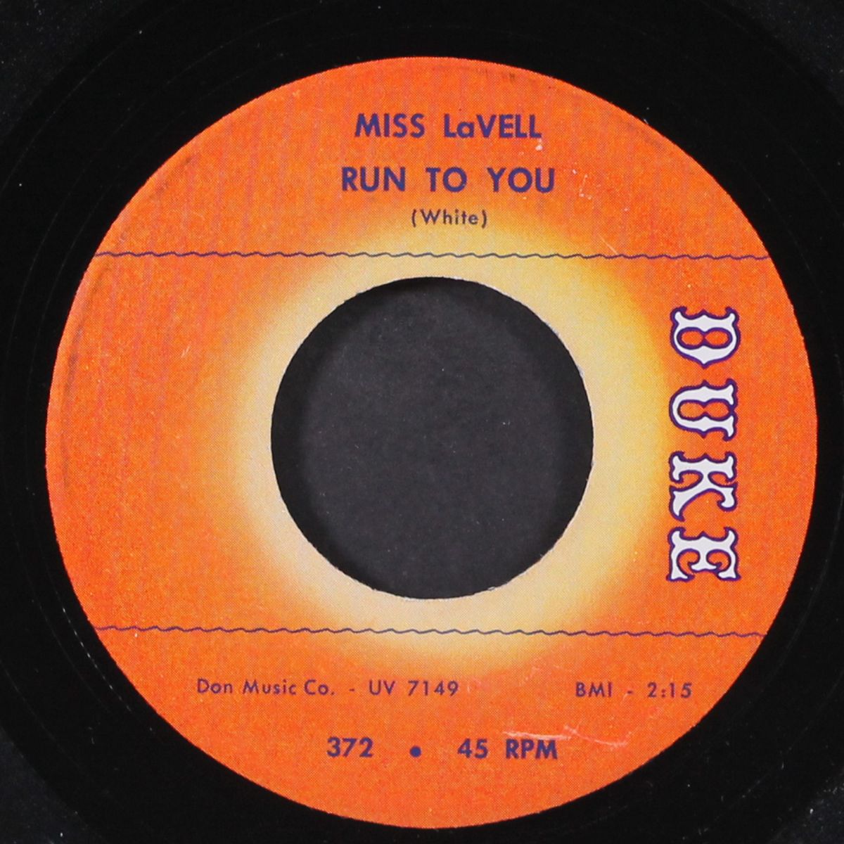 why young men go wild / run to you by MISS LAVELL