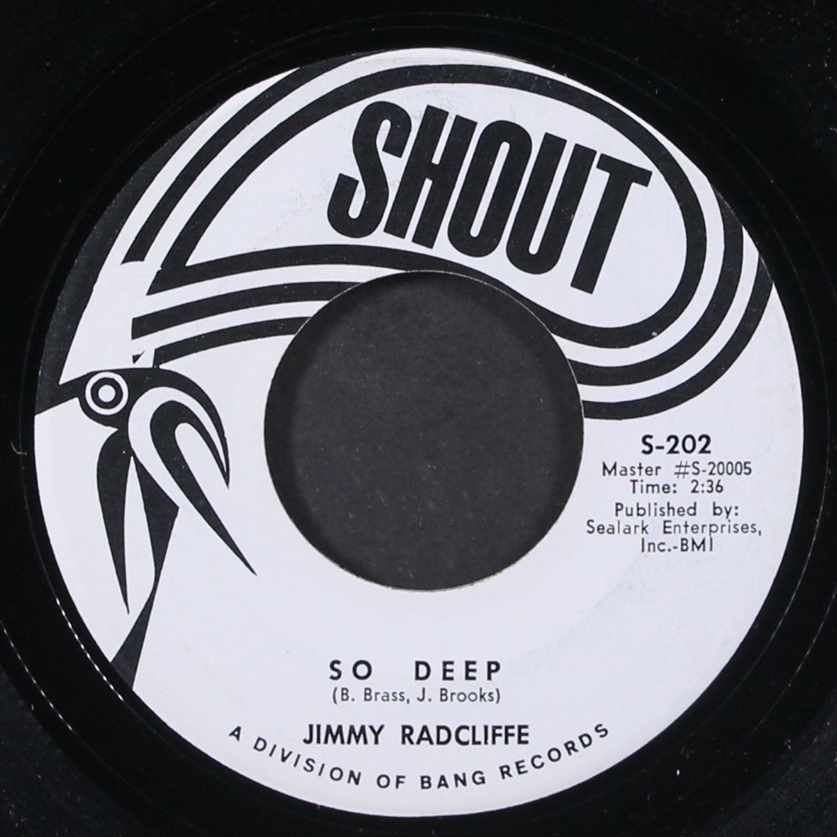 so deep / lucky old sun by JIMMY RADCLIFFE