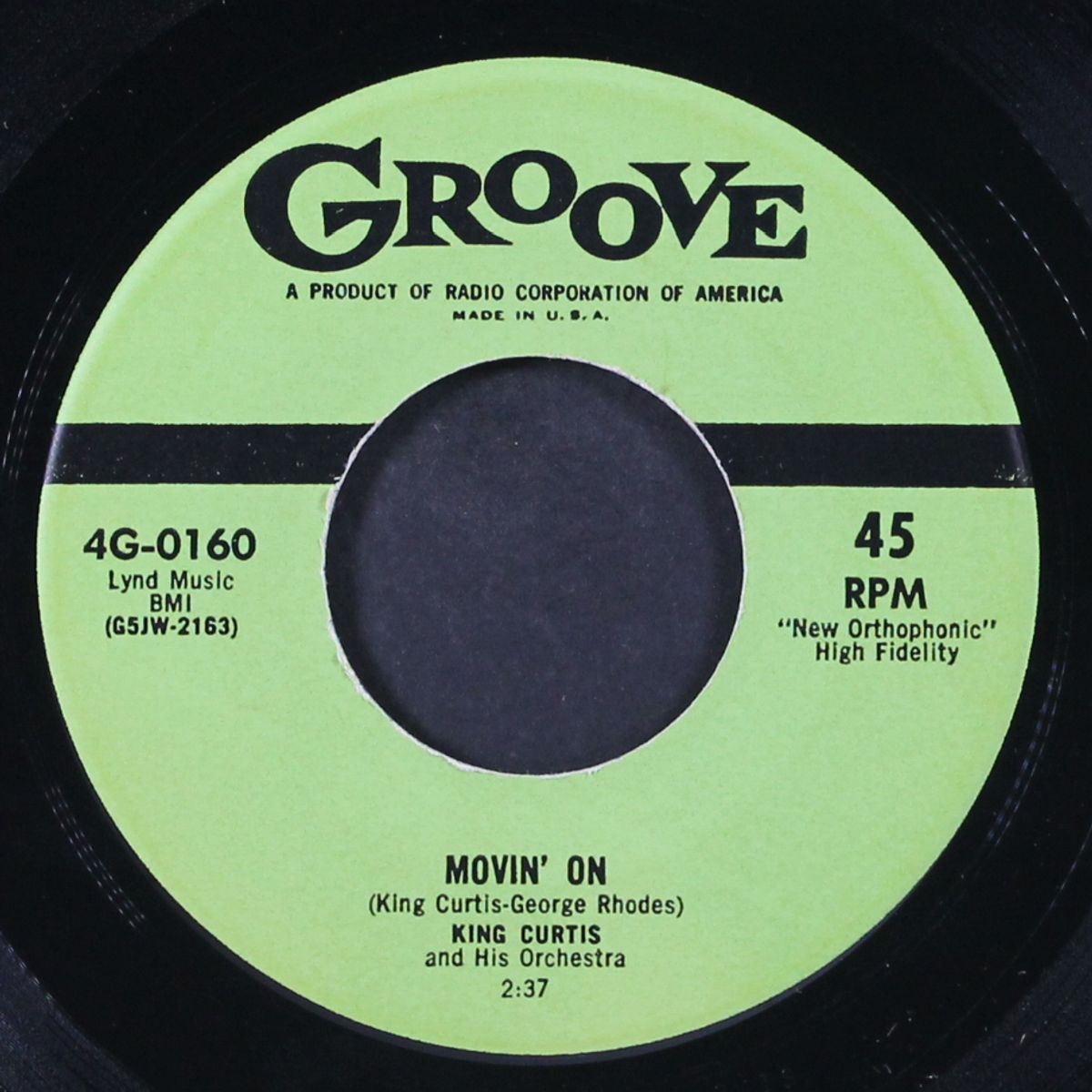 movin' on / rockabye baby by KING CURTIS