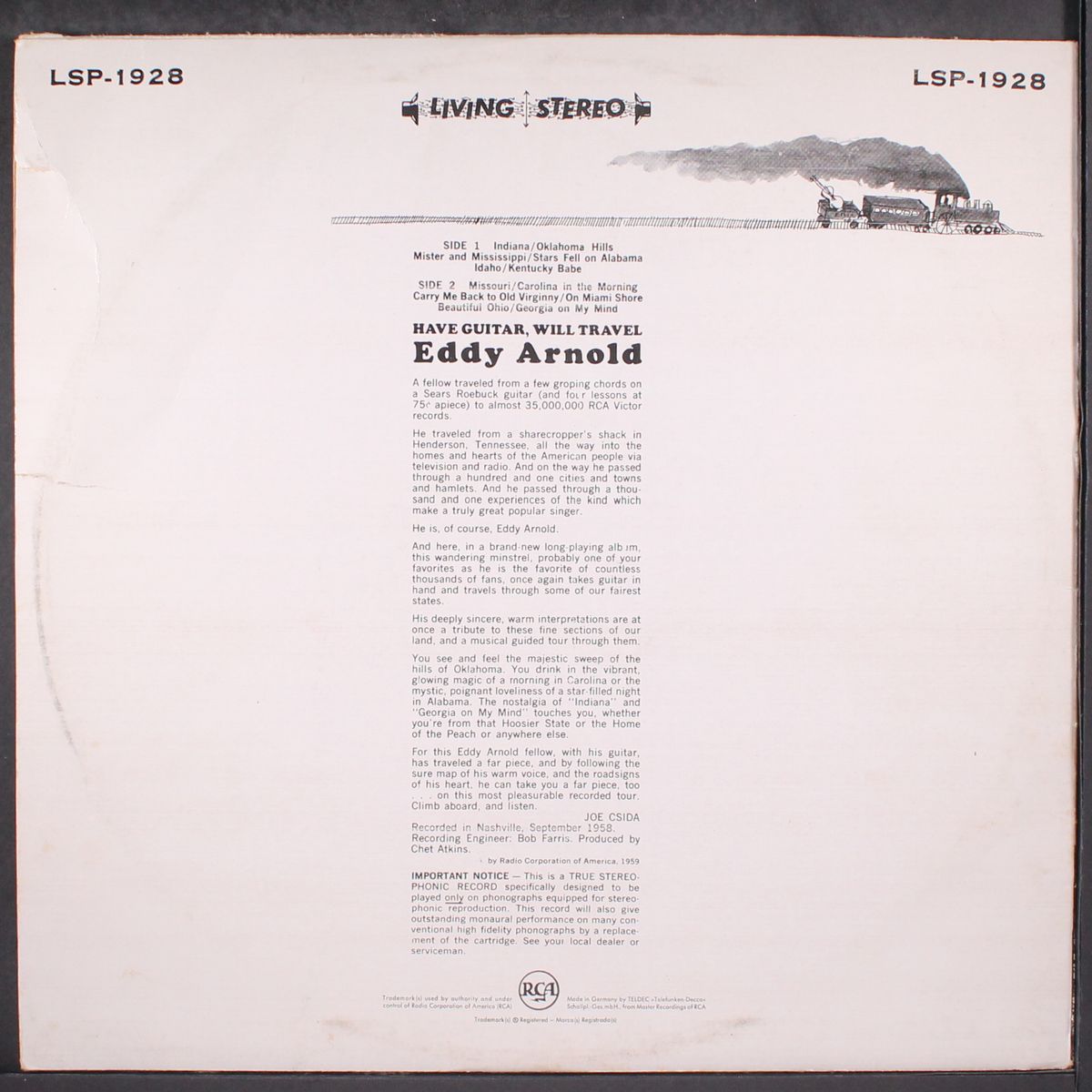 have guitar will travel by EDDY ARNOLD