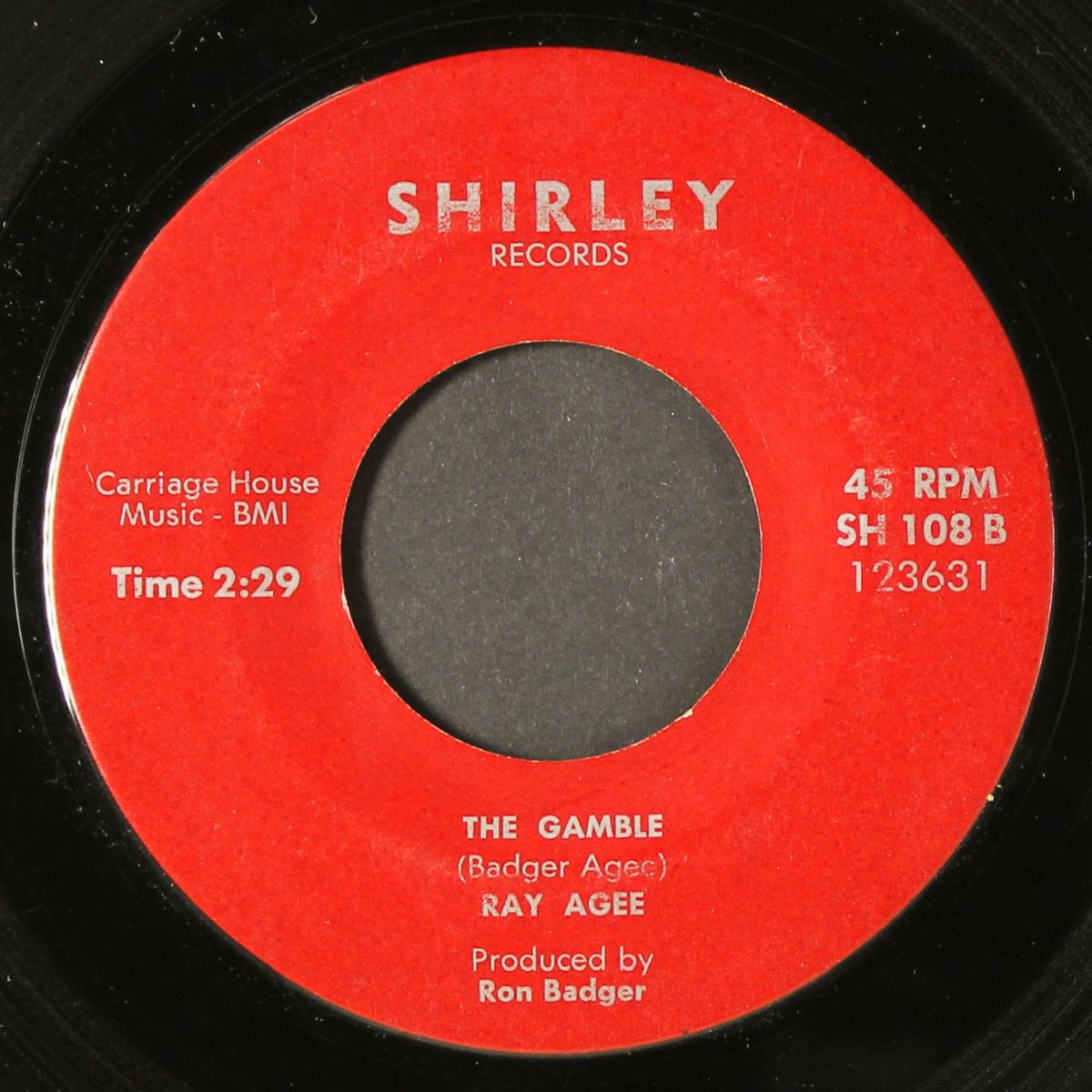 open up your heart / the gamble by RAY AGEE
