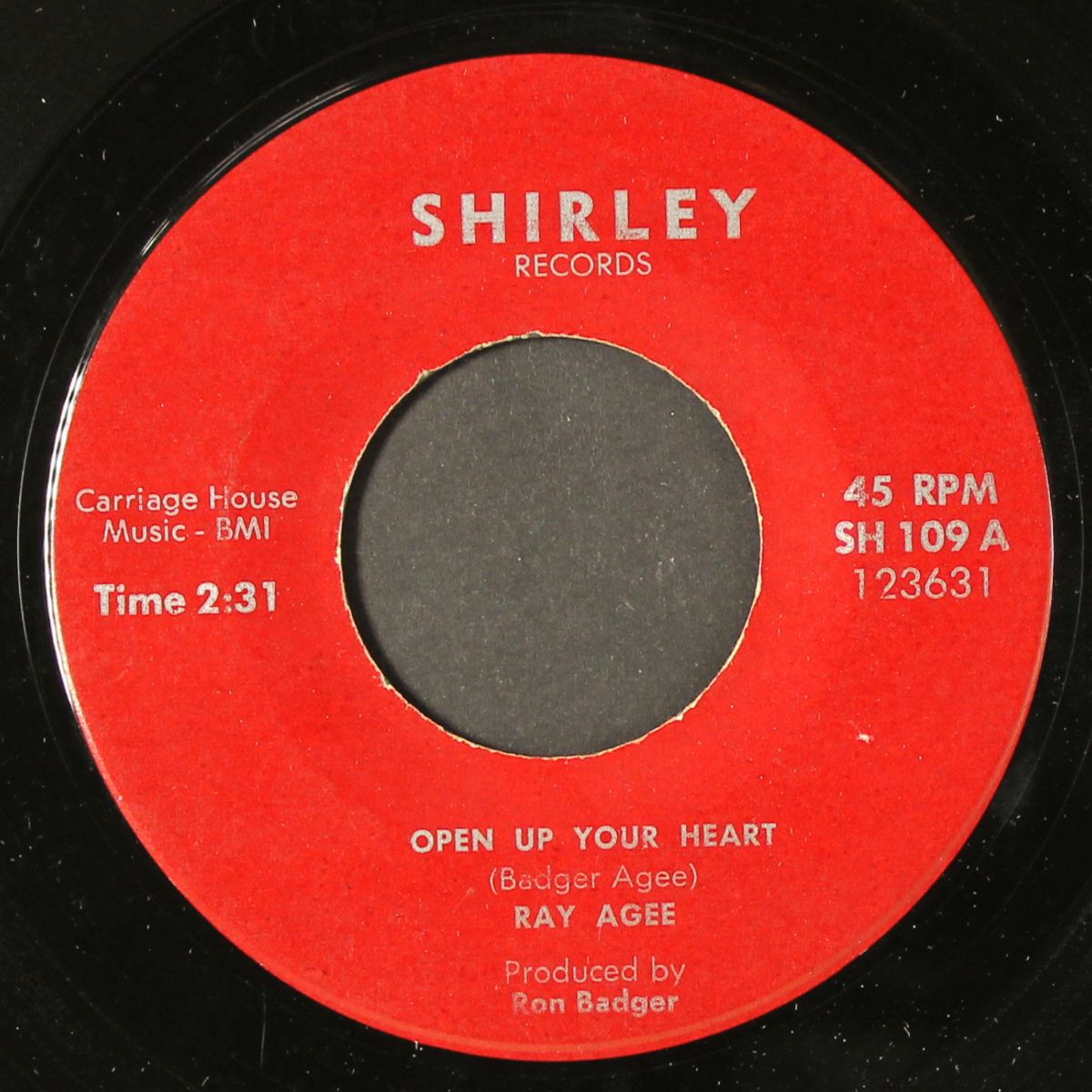 open up your heart / the gamble by RAY AGEE