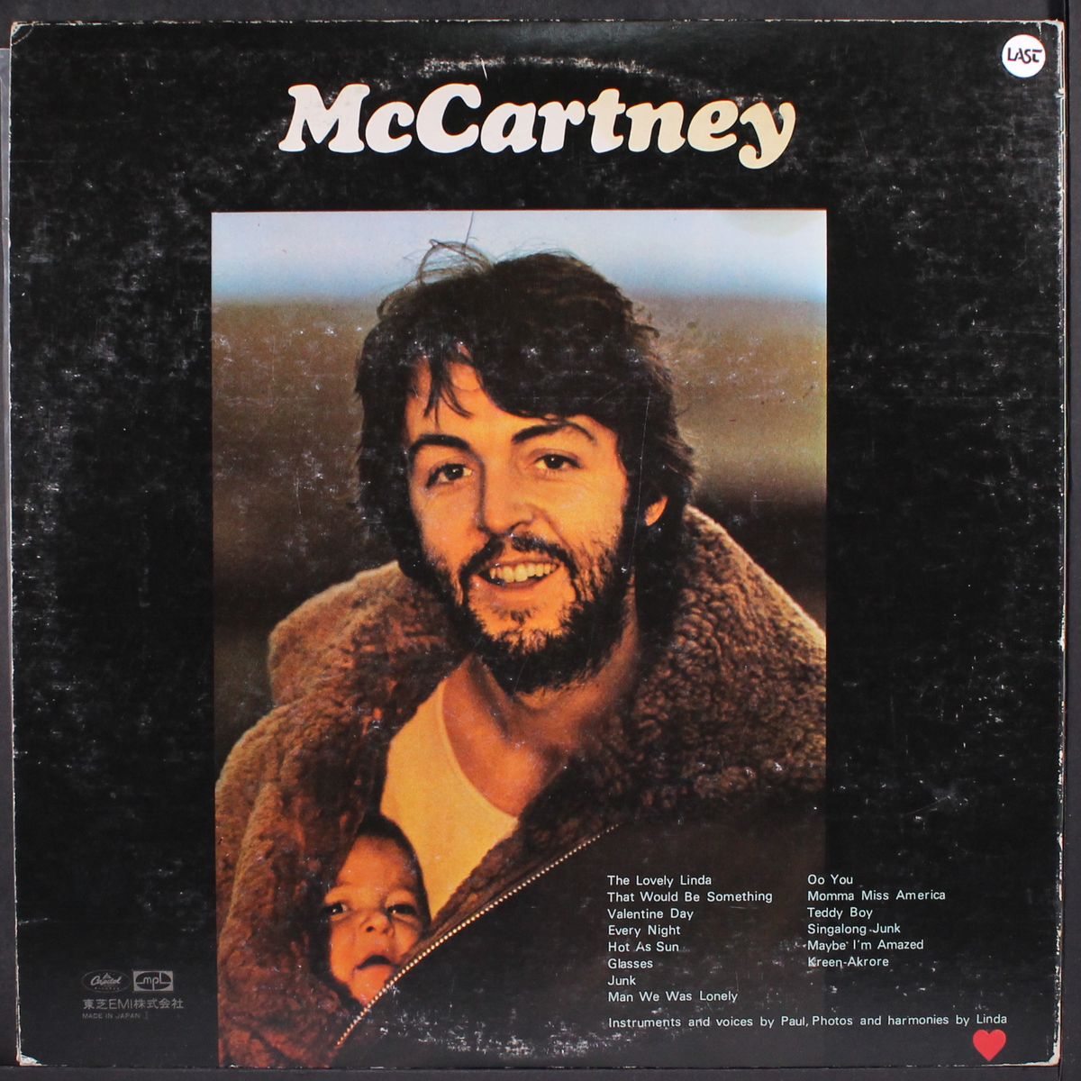 mccartney by PAUL MCCARTNEY