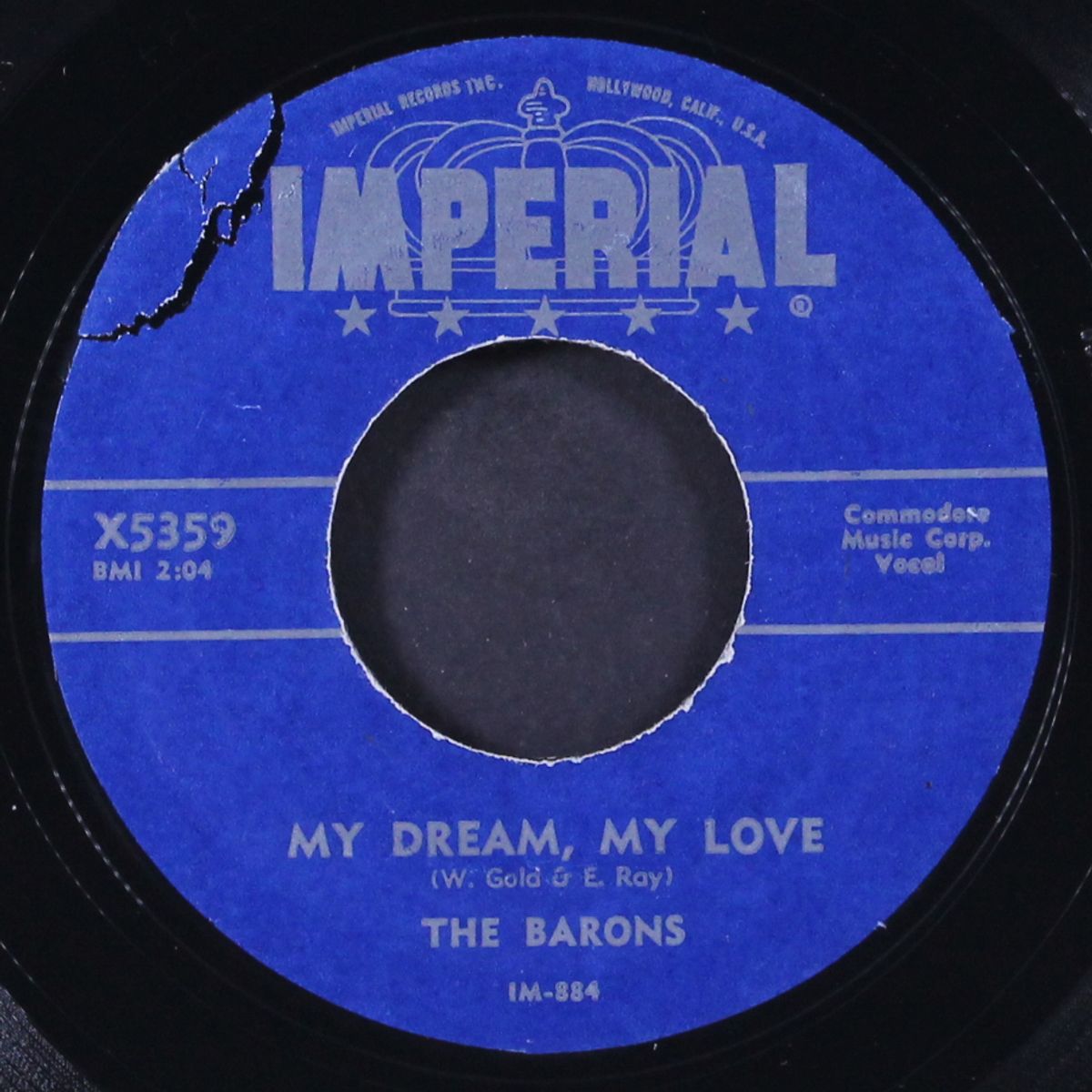my dream my love / i know i was wrong by BARONS