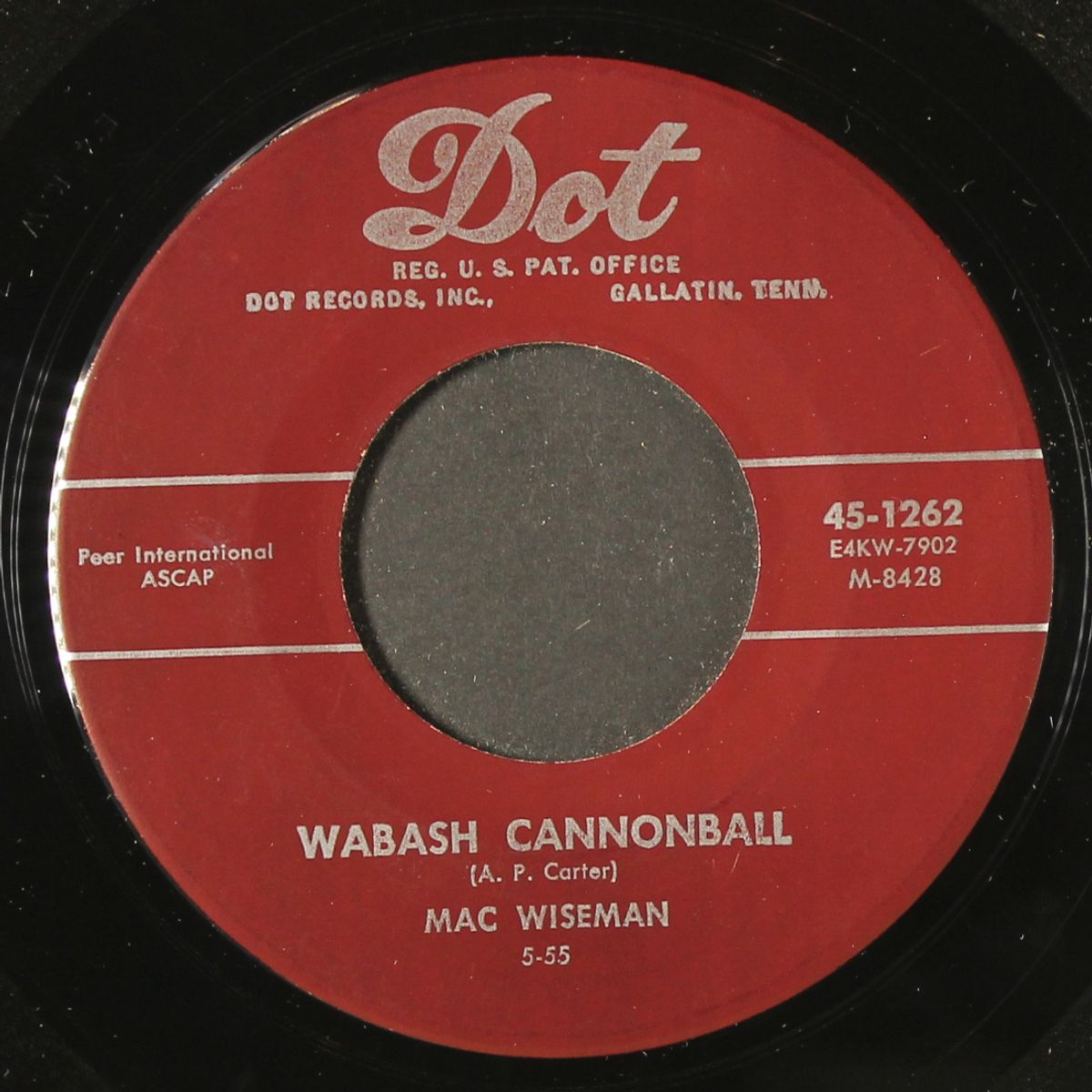 the kentuckian song / wabash cannonball by MAC WISEMAN