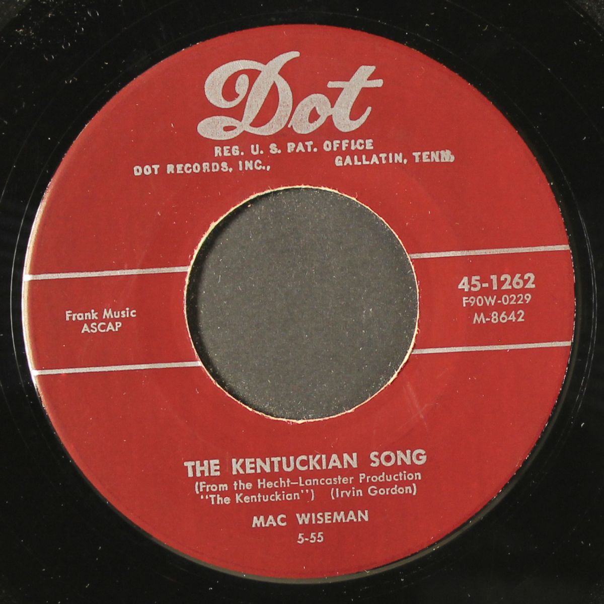 the kentuckian song / wabash cannonball by MAC WISEMAN