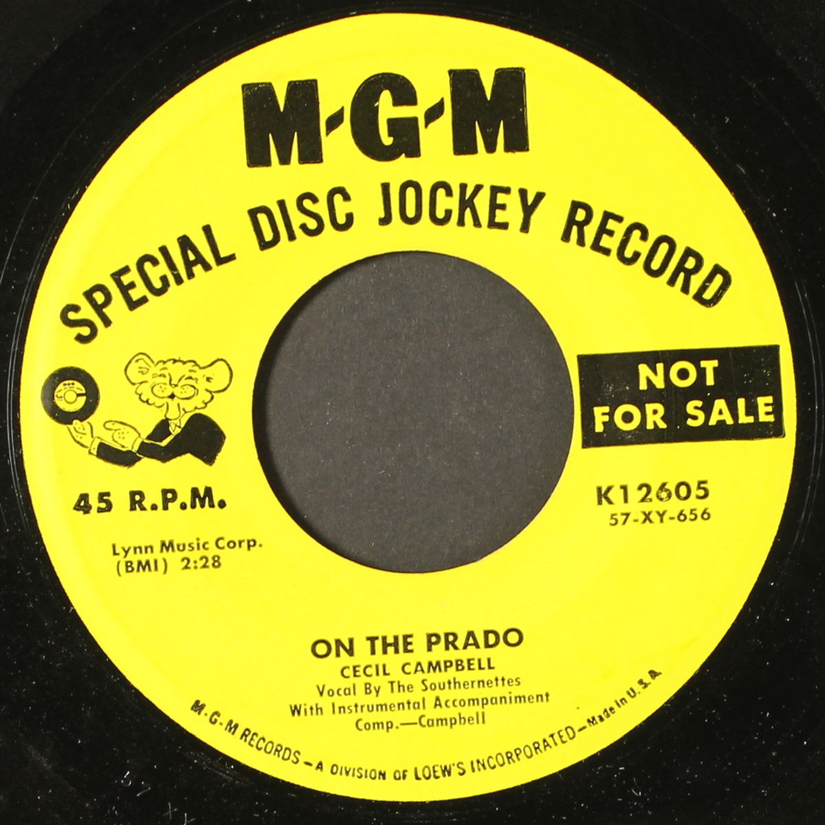 i get the blues / on the prado by CECIL CAMPBELL