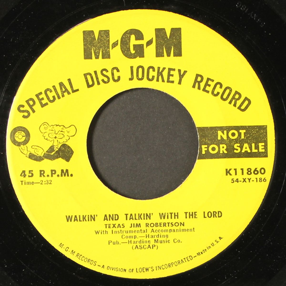 pride of my heart / walkin' and talkin' with the lord by TEXAS JIM ROBERTSON