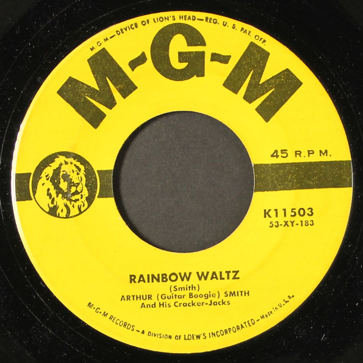 because you love me / rainbow waltz by ARTHUR SMITH