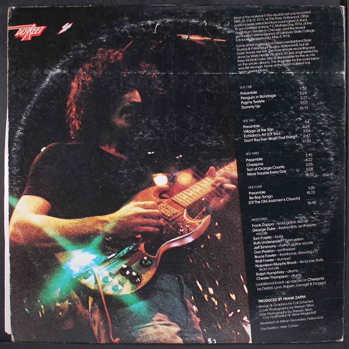 roxy & elsewhere by FRANK ZAPPA & MOTHERS