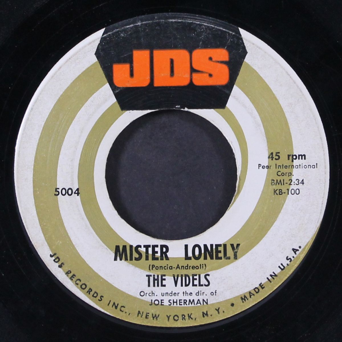 mister lonely / i'll forget you by VIDELS