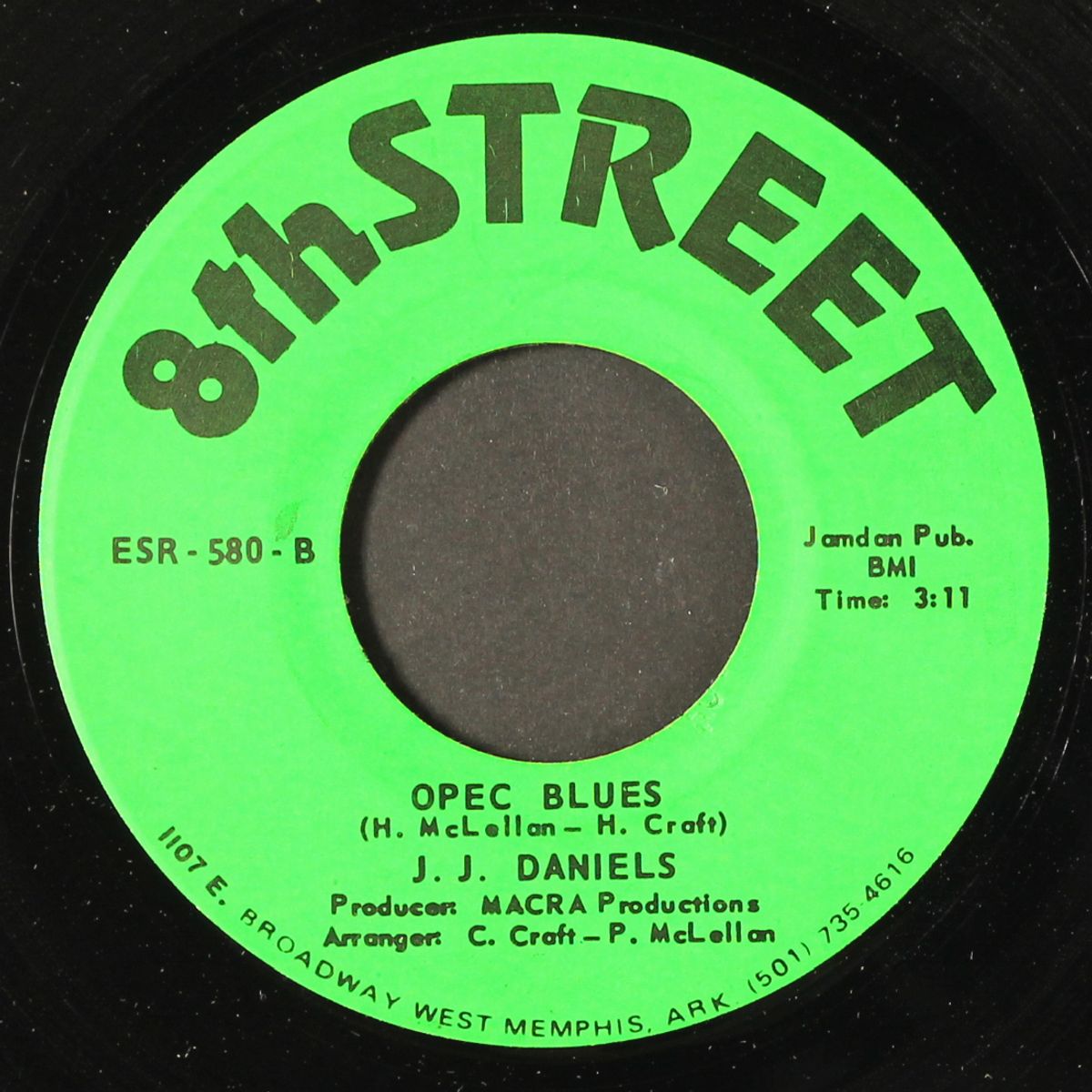 the new beale street blues by J.J. DANIELS