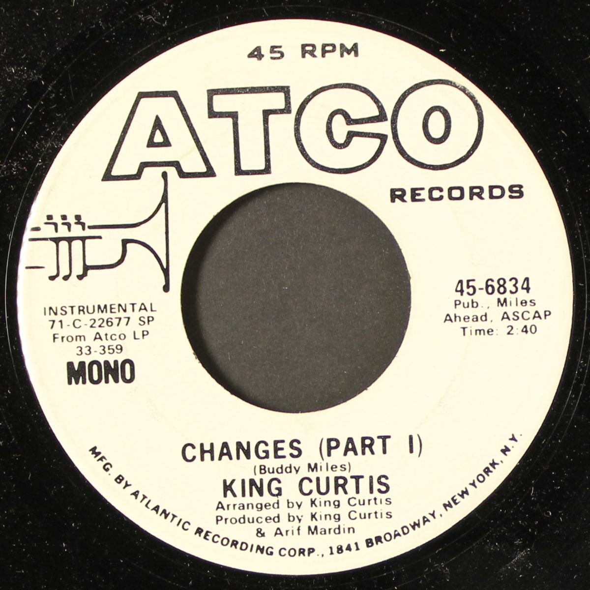 changes / mono by KING CURTIS