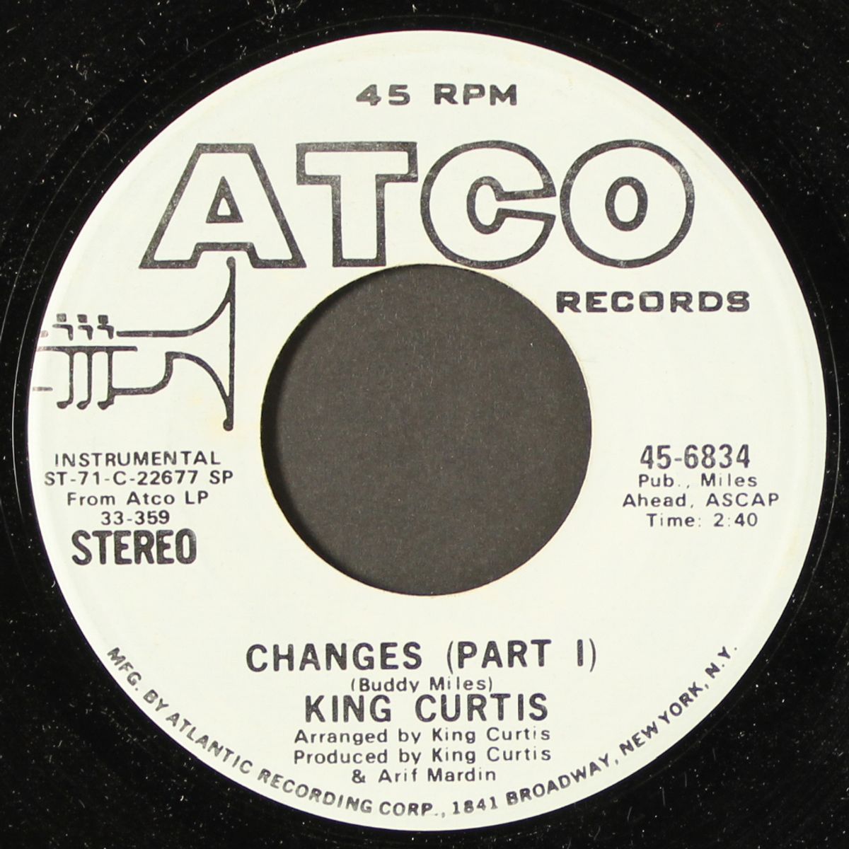 changes / mono by KING CURTIS