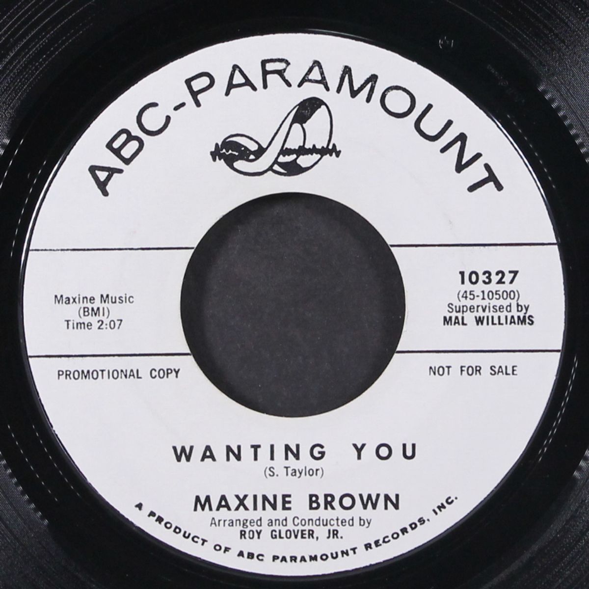 my time for cryin' / wanting you by MAXINE BROWN