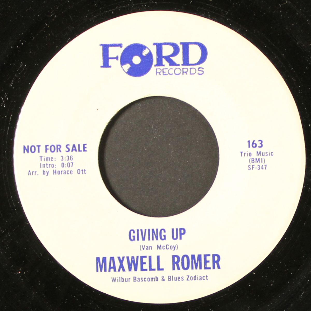 some ain't all / giving up by MAXWELL ROMER
